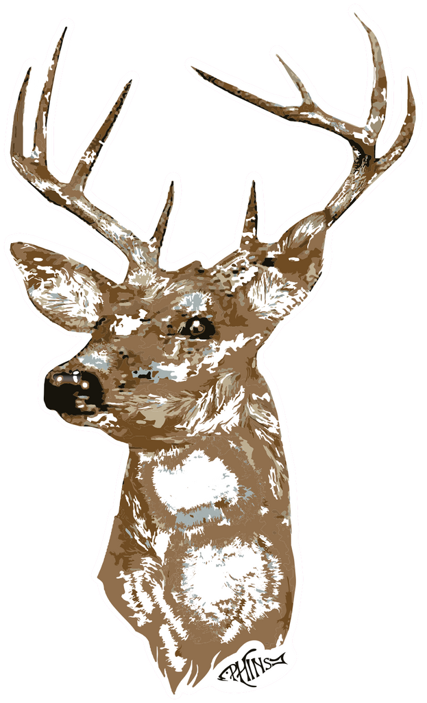 White Tailed Deer Sticker
