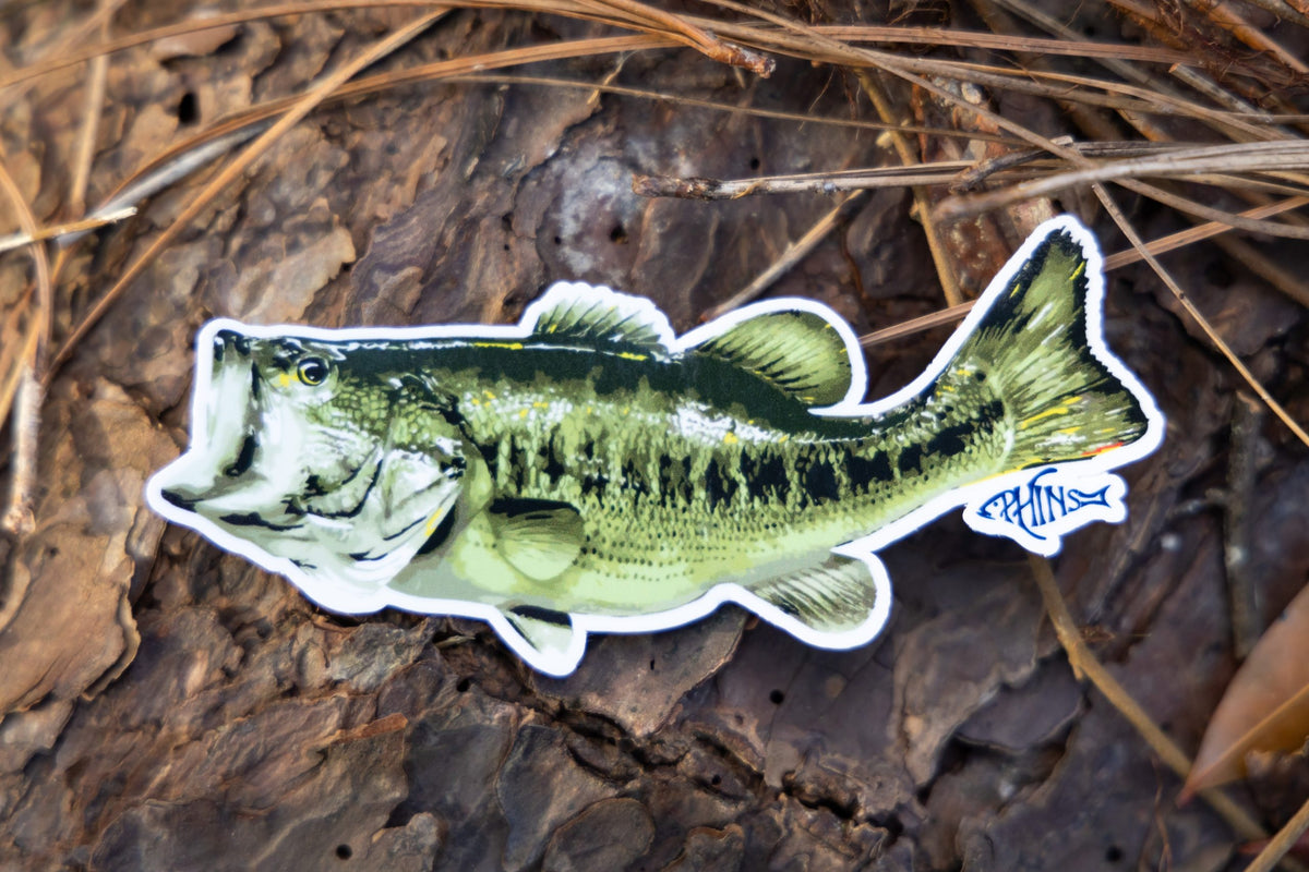Basm Sticker Largemouth Bass Sticker – Phins Apparel